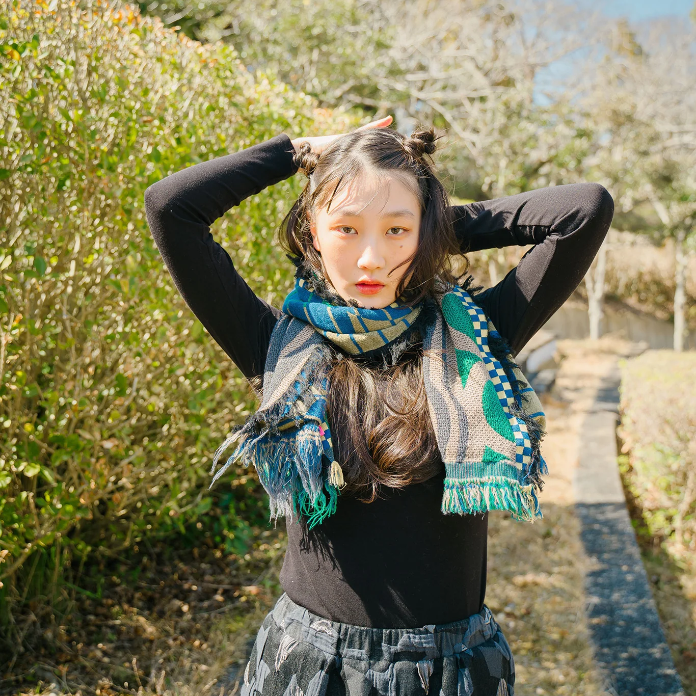 POLS -breeze- MOHIKAN WOOLストール