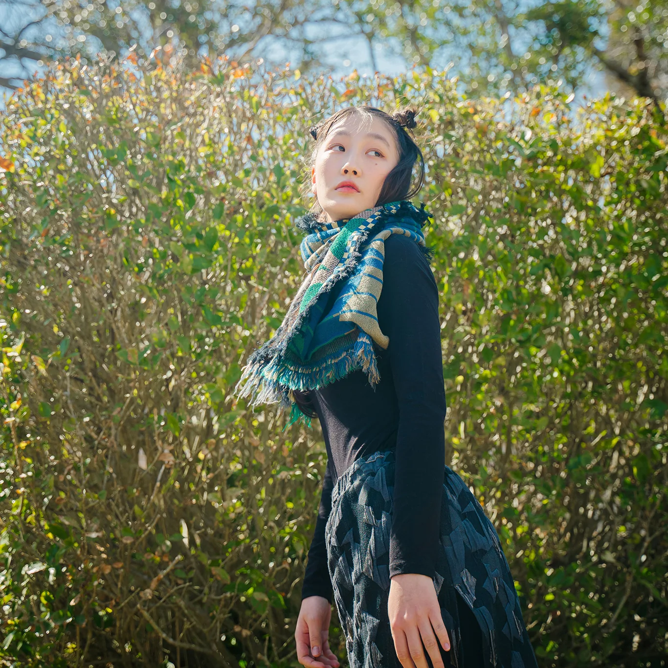 POLS -breeze- MOHIKAN WOOLストール