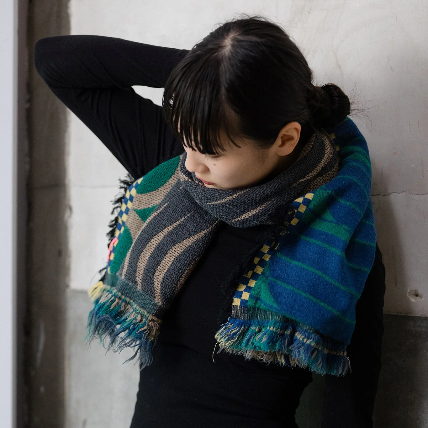 POLS -breeze- MOHIKAN WOOLストール