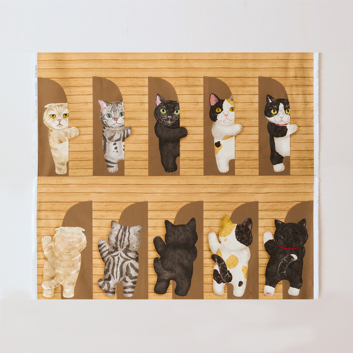 cocca(コッカ) |生地通販|HOME DECO hyokkori~壁からひょっこり猫 cocca(コッカ) |生地通販|HOME DECO hyokkori~壁からひょっこり猫