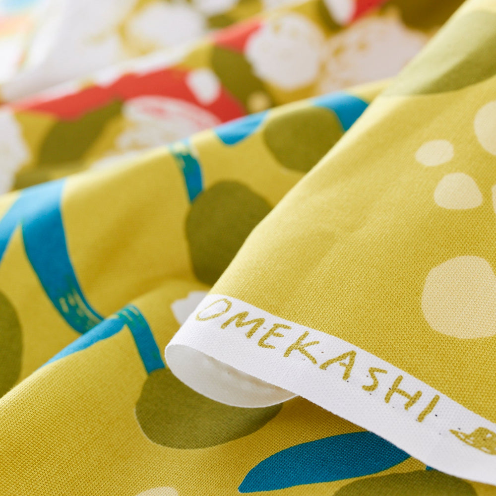(無料サンプル)OMEKASHI design by Fuyuka Kobayashi ～ Spring is here! ～ 綿100％オックス