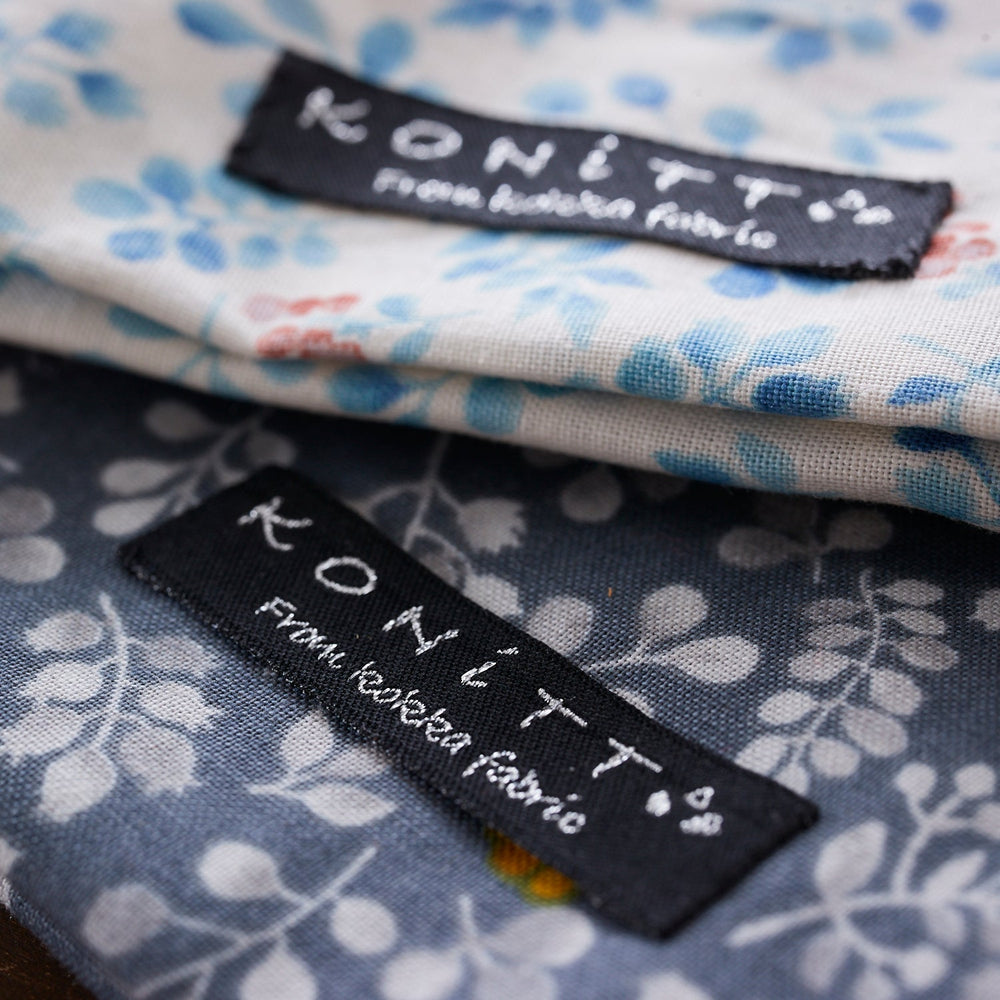 (無料サンプル)KONiTT ～はっぱ～ 綿100％シーチング