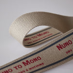 【NUNO TO MONO】 広巾ロゴテープ 55330YKT01