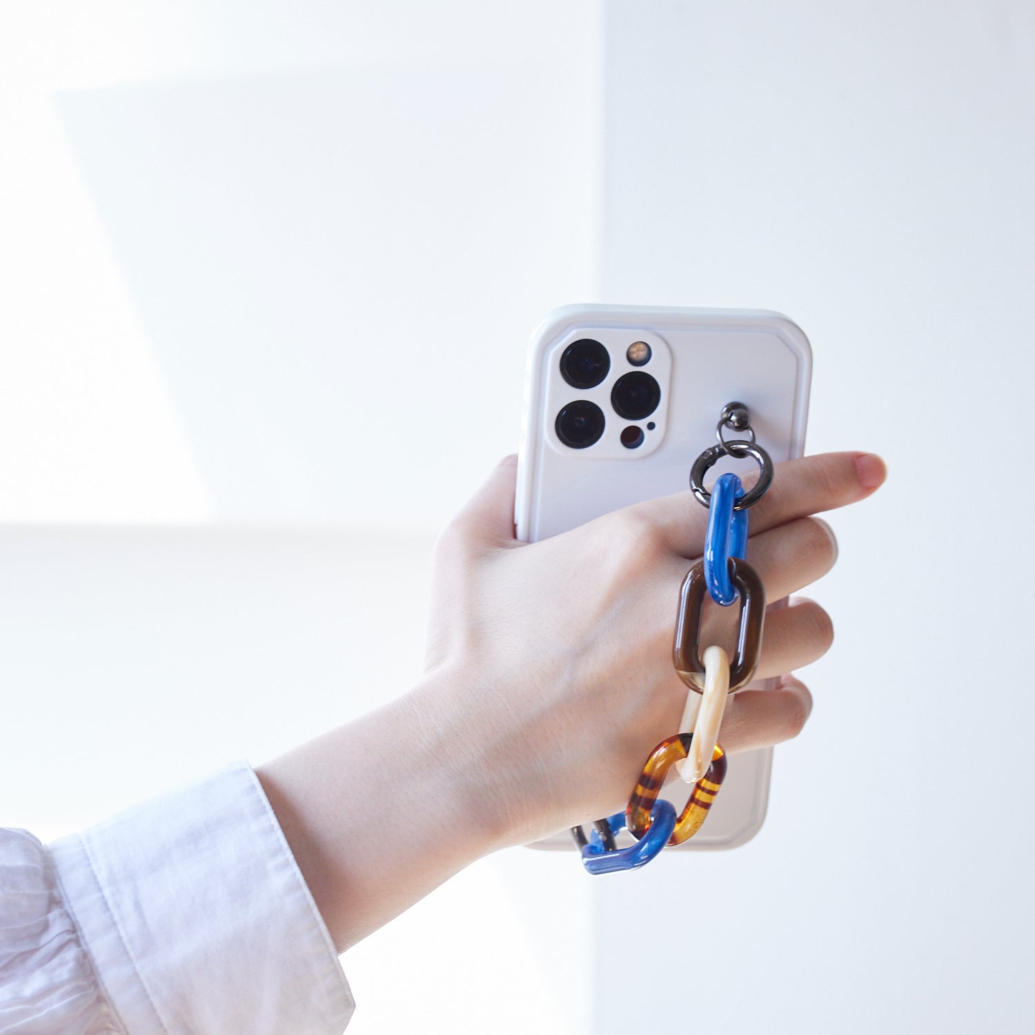 LINK LINK  アクリル マーブルチェーン 5個入