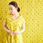 (無料サンプル)echino/エチノ 2022 ～sambar～ 綿麻シーチング 刺繍