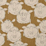 (無料サンプル)＋HAyU fabric ～SHEEP～　綿麻キャンバス