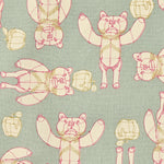 ＋HAyU fabric ～HAyU BEAR～ 綿麻キャンバス EGX-7708-1A