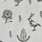 (無料サンプル)＋HAyU fabric ～Bird～ 綿麻シーチング 刺繍 - cocca