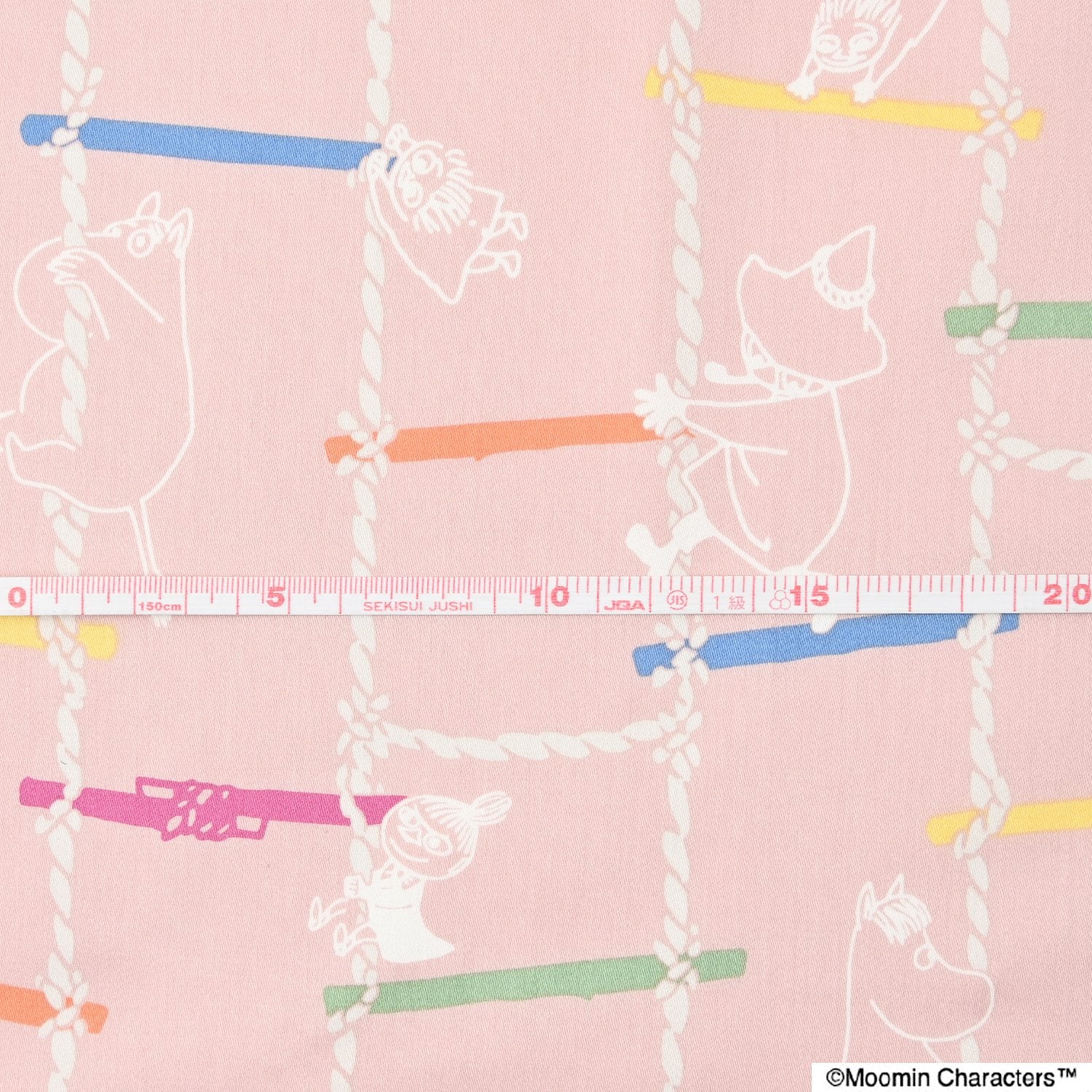(無料サンプル)MOOMIN ムーミン ～ぐらぐら～ 綿100%サテン - cocca