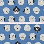 【SALE】ニットジャガード 綿100％ ～シマエナガ～
