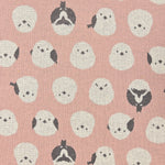 【SALE】ニットジャガード 綿100％ ～シマエナガ～