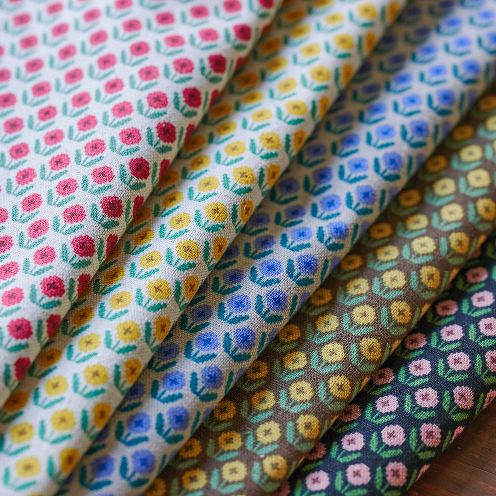 stich cloth チューリップ ～綿麻キャンバス～