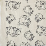 (無料サンプル)＋HAyU fabric ～BEAR～ - cocca EGX-7702-2B(Sample)